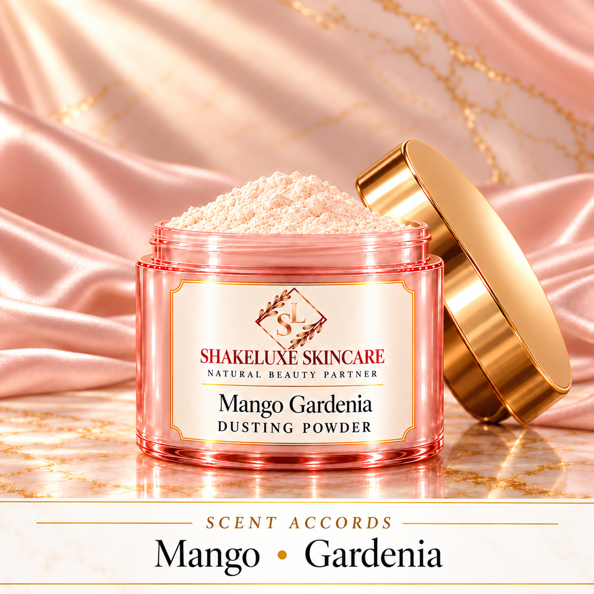 Mango Gardenia — main view; Mango • Gardenia