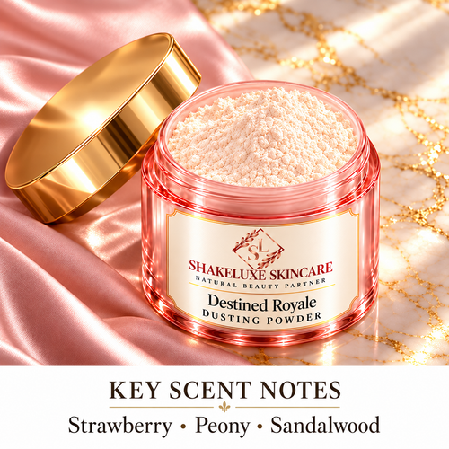 Destined Royale — detail view; Strawberry • Peony • Sandalwood