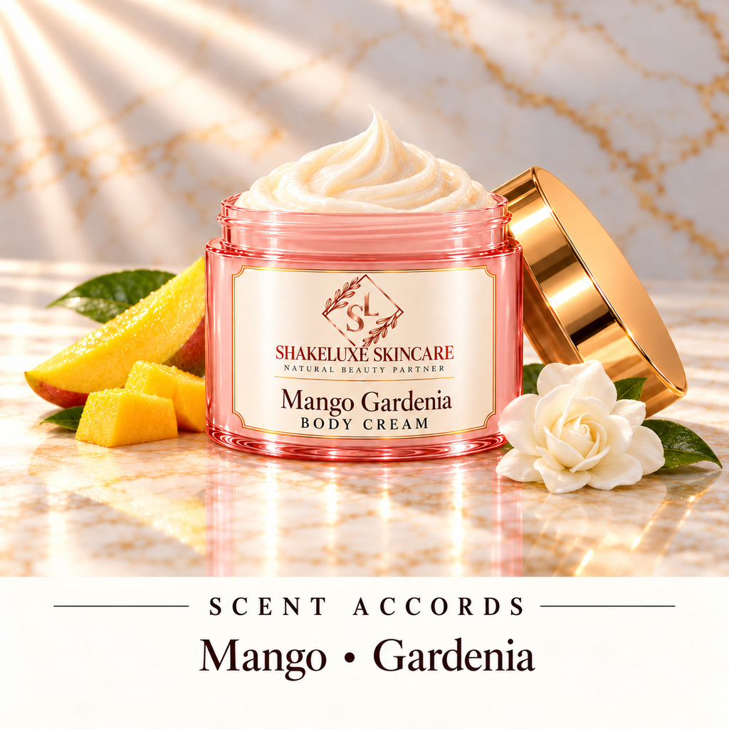 ShakeLuxe Mango Gardenia Body cream — Mango • Gardenia — main view