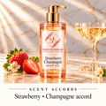 ShakeLuxe Strawberry Champagne Body oil — Strawberry • Champagne accord — main view