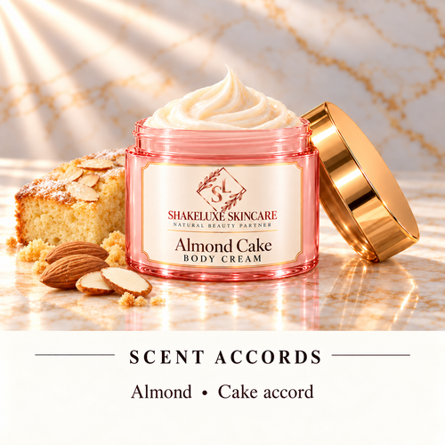 ShakeLuxe Almond Cake Body cream — Almond • Cake accord