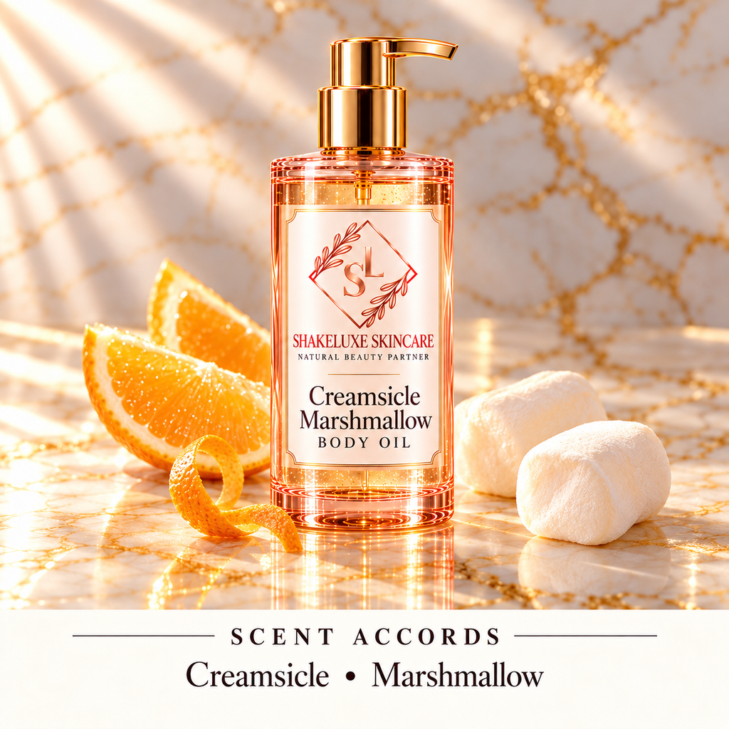 ShakeLuxe Creamsicle Marshmallow Body oil — Creamsicle • Marshmallow