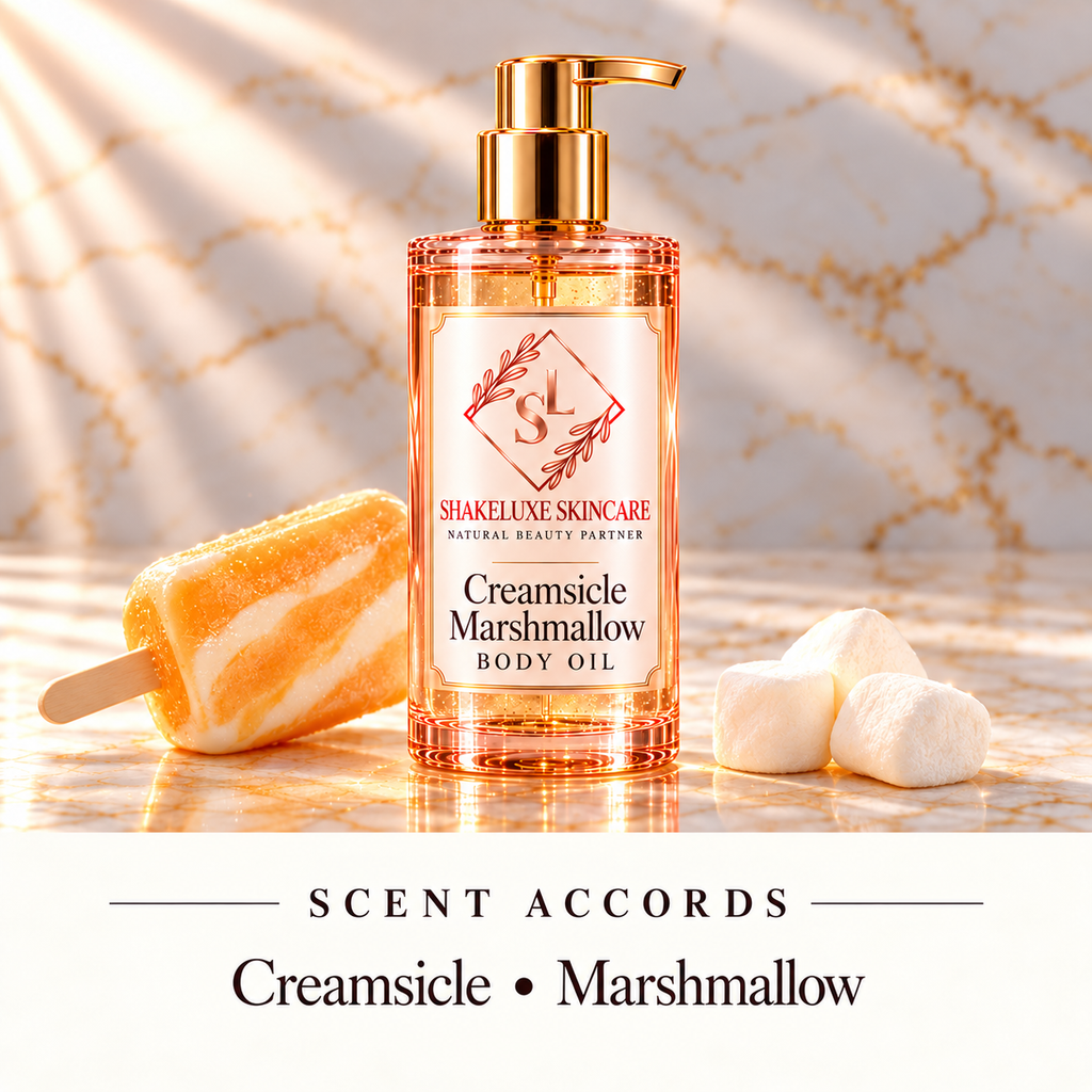ShakeLuxe Creamsicle Marshmallow Body oil — Creamsicle • Marshmallow
