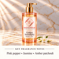 ShakeLuxe Golden Serendipity oil — Pink pepper • Jasmine • Amber patchouli