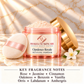 ShakeLuxe Opulence Royale Dusting Powder; Rose • Jasmine • Cinnamon • Oakmoss • Benzoin • Vanilla • Orris • Labdanum • Ambergris