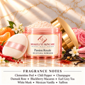 ShakeLuxe Passion Royale Dusting Powder; Clementine Peel • Chili Pepper • Champagne • Damask Rose • Blackberry Macaron • Earl Grey Tea • White Musk • Mexican Vanilla • Saffron