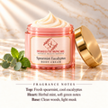 ShakeLuxe Spearmint Eucalyptus Body Cream with SL branding and fragrance notes.