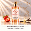 ShakeLuxe Strawberry Silk Body Oil — strawberry, vanilla and musk