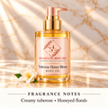 Tuberose Honey Bloom main product image with ShakeLuxe SL branding and fragrance notes